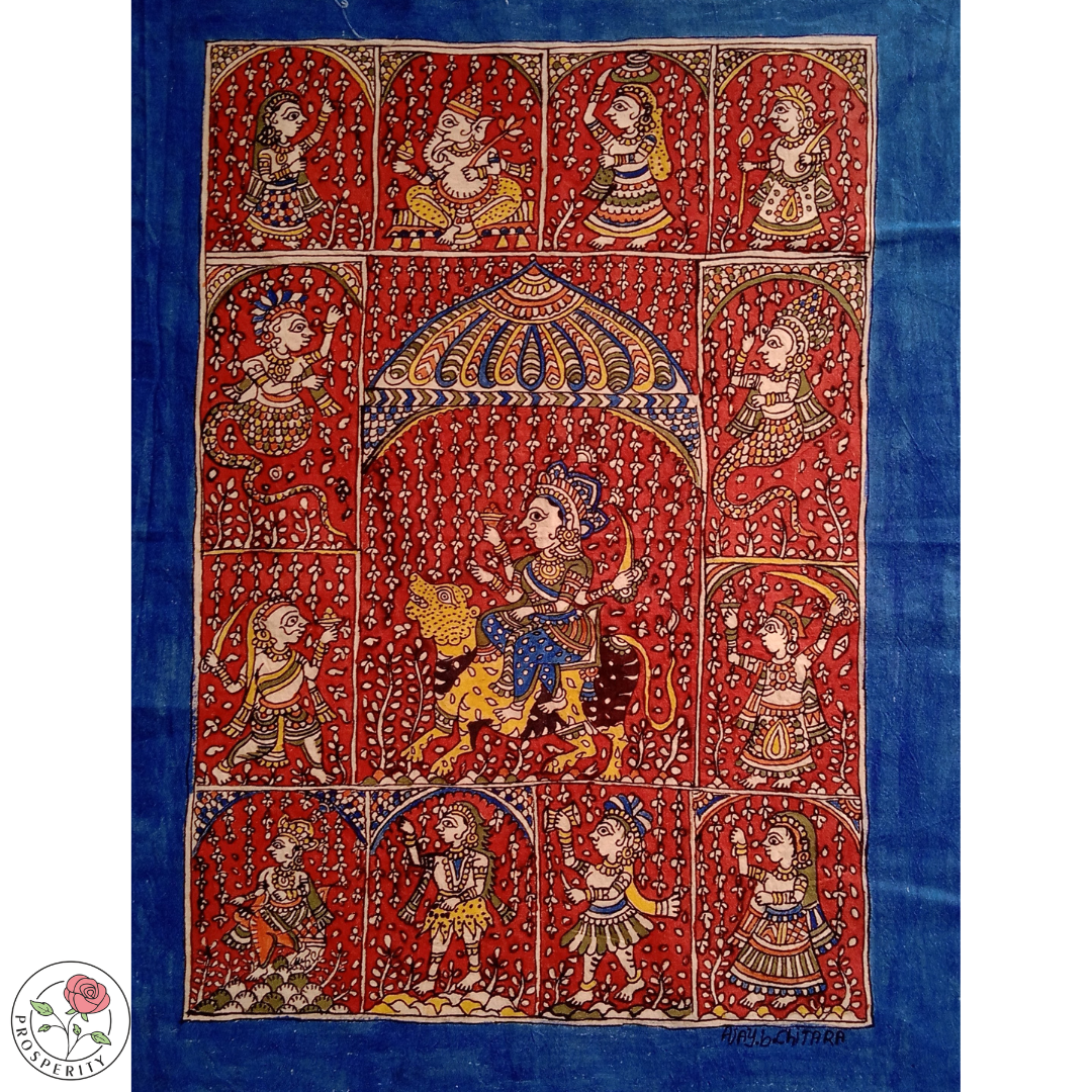 Durga - Adi Shakti - Mata ni Pachedi Painting