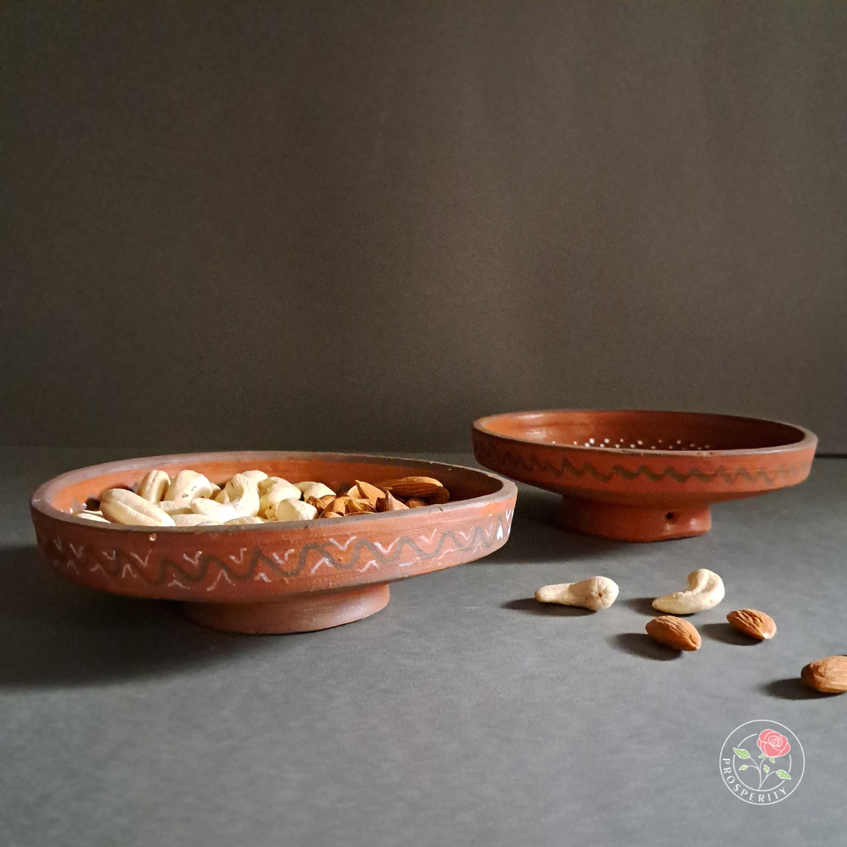 Khavda Plates - Set of 2. Design 2