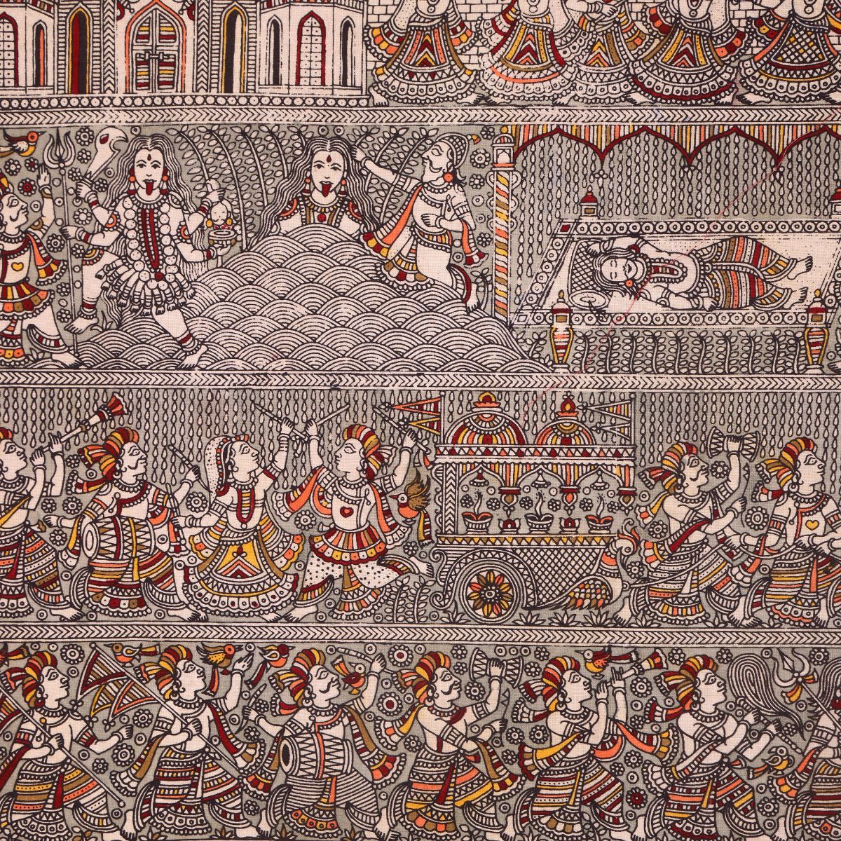 Pavagadh wali Kali Maa - 60" W * 40" H