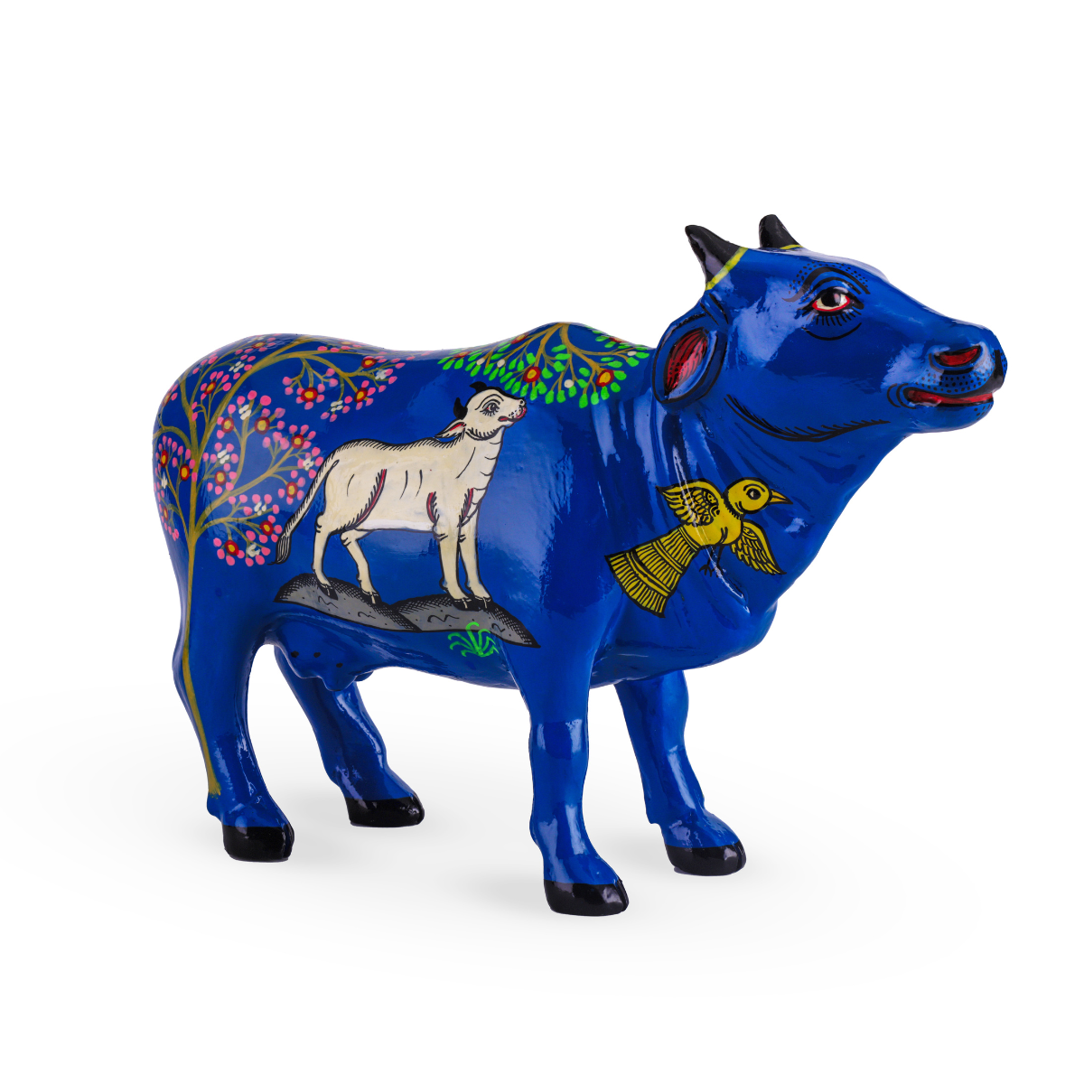 Neeli Gaay Pattachitra Cow Curio
