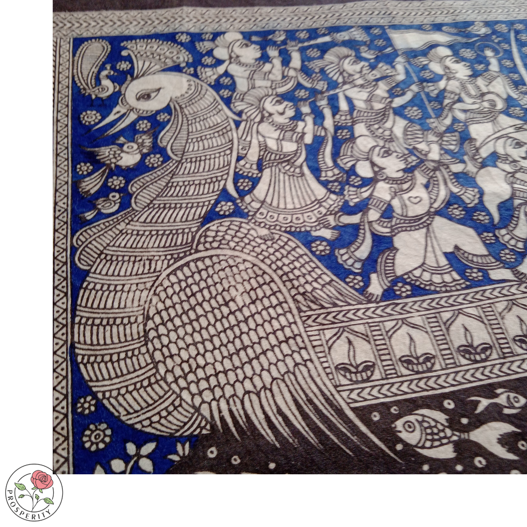 Seafarer's Goddess - Vahanvati Maa - Mata ni Pachedi Painting