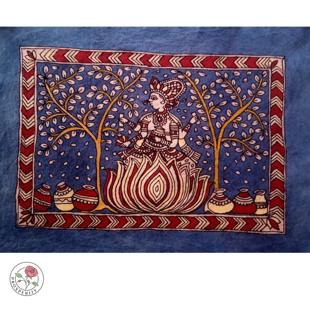 Goddess of Prosperity - Mata ni Pachedi Painting