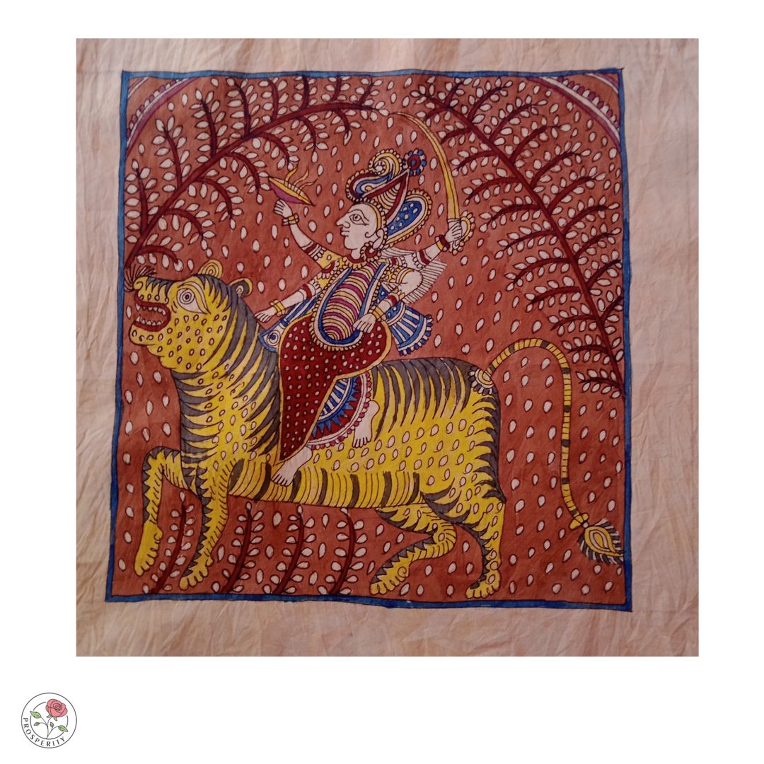 Maa Amba - Mata ni Pachedi Painting