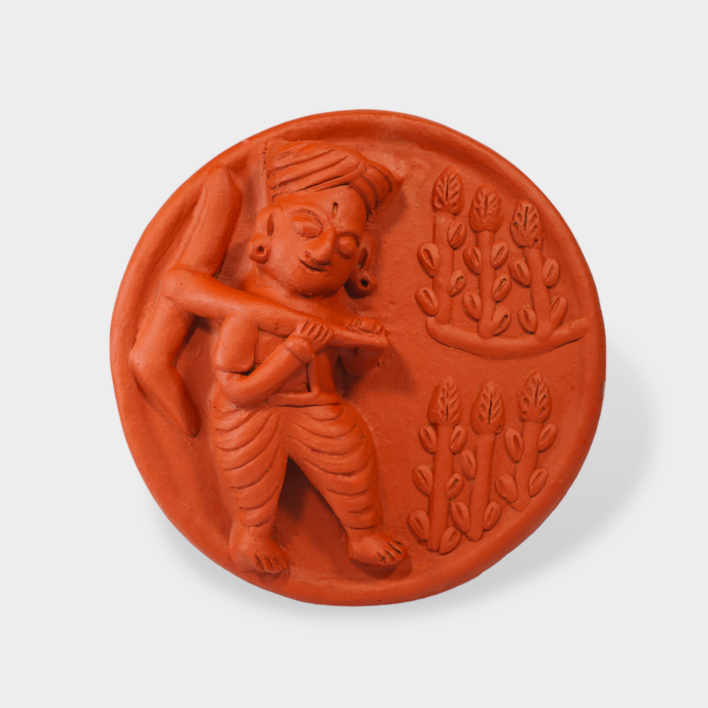 Molela Wall Plate - Farmer 8"