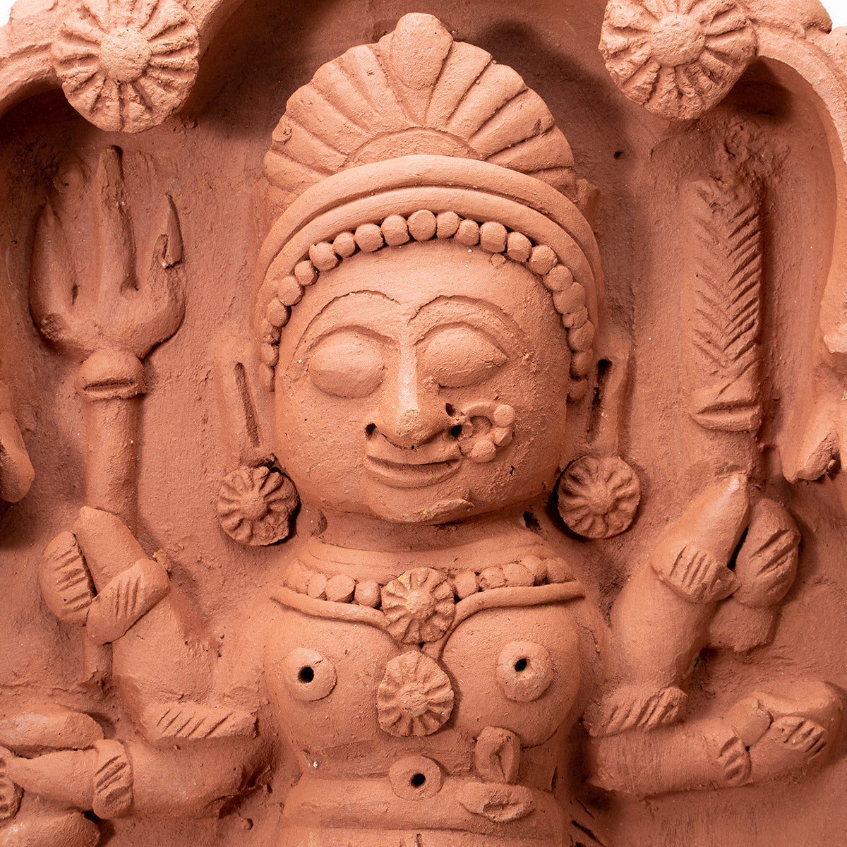 Terracotta Standing Goddess Panel