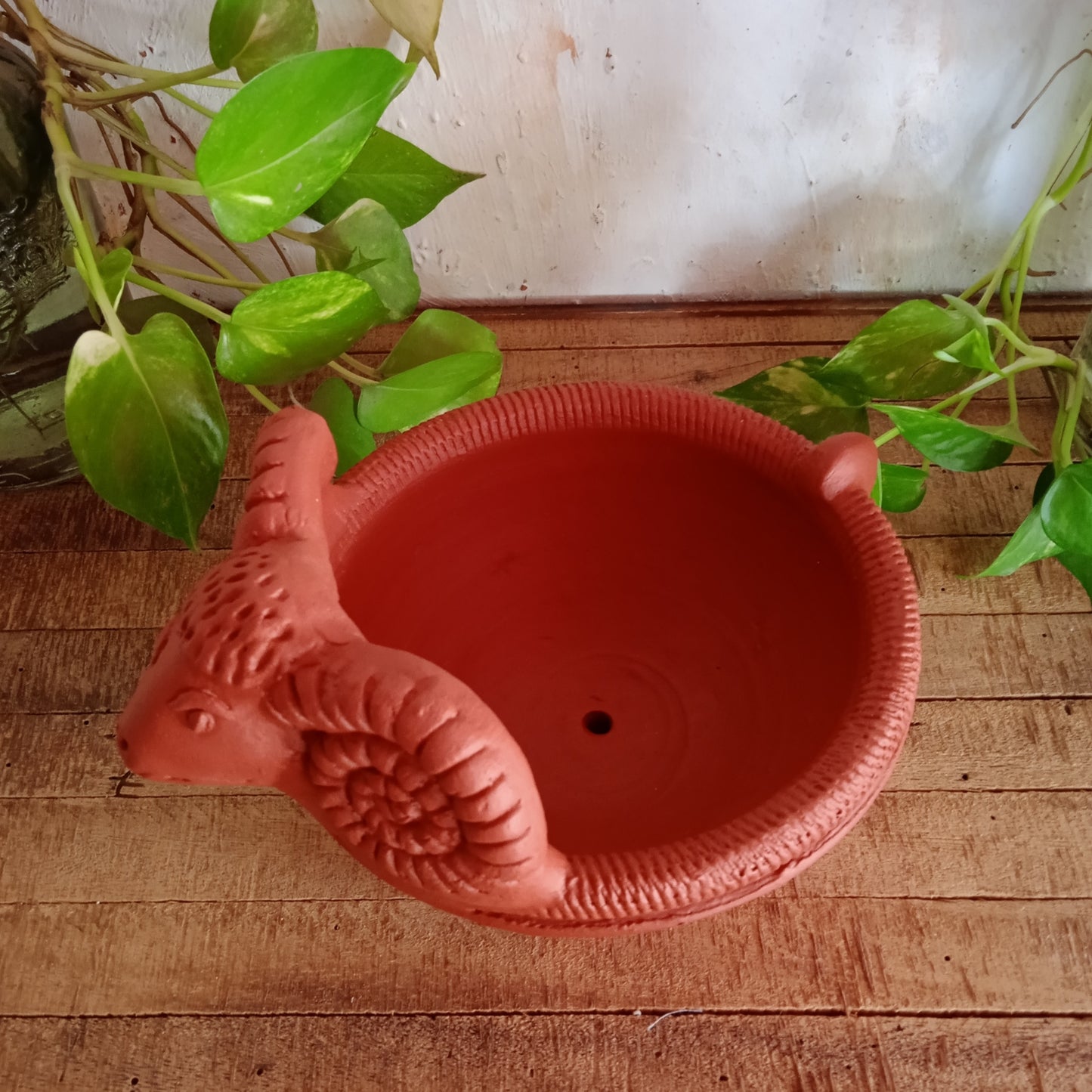 Terracotta Ram Planter