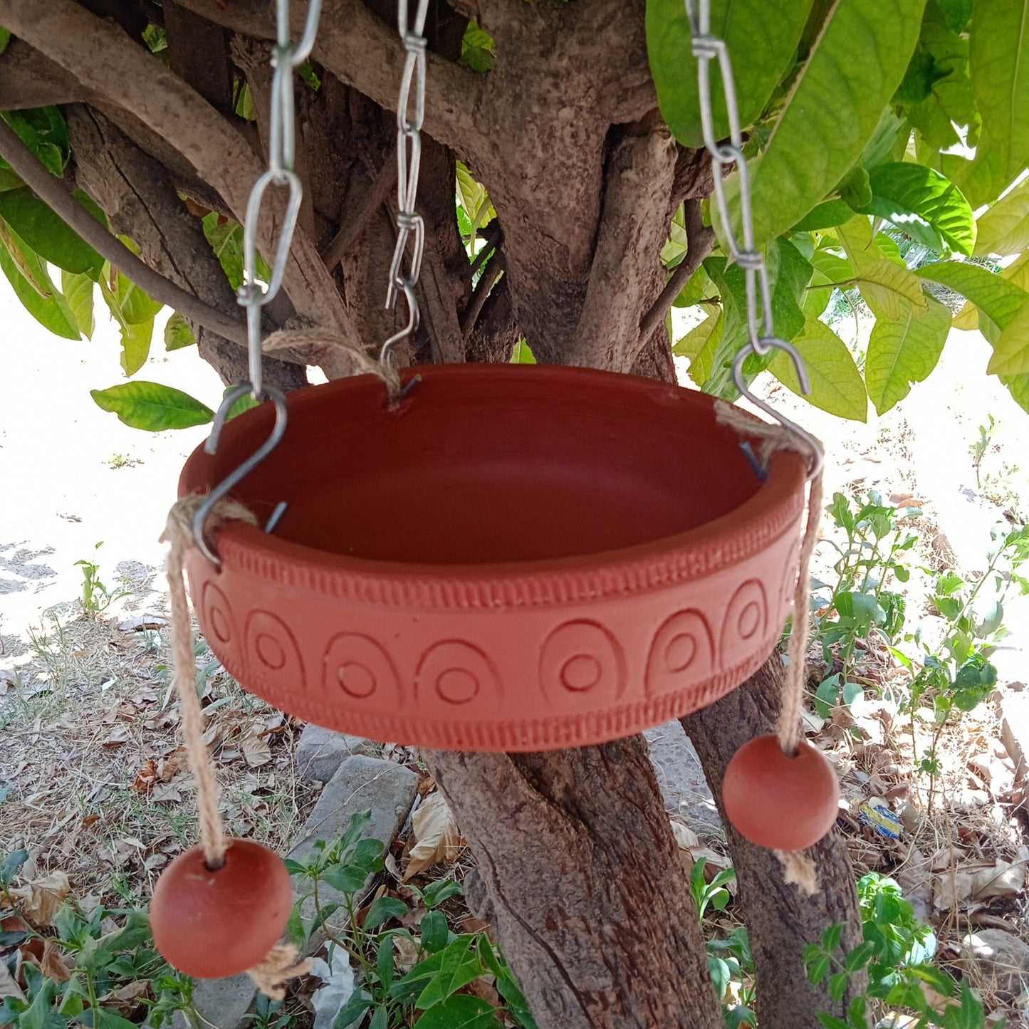 Terracotta Bird Feeder
