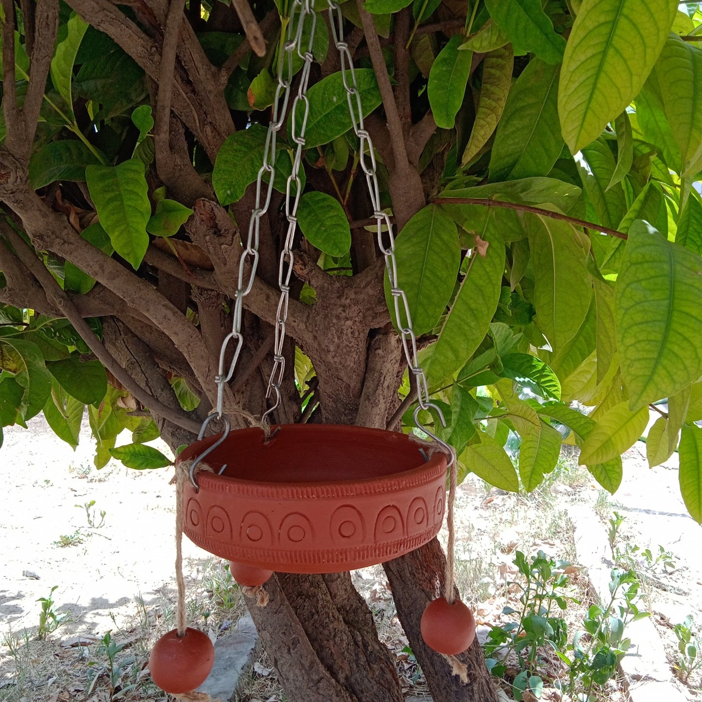 Terracotta Bird Feeder