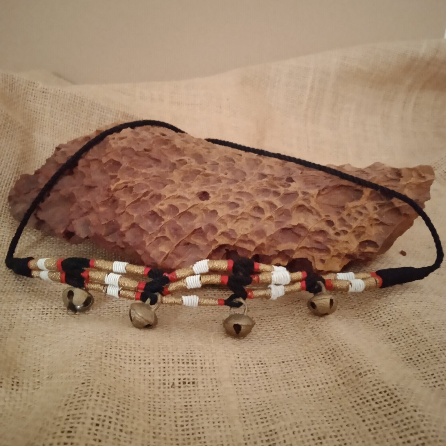 Ghungroo Choker - Black