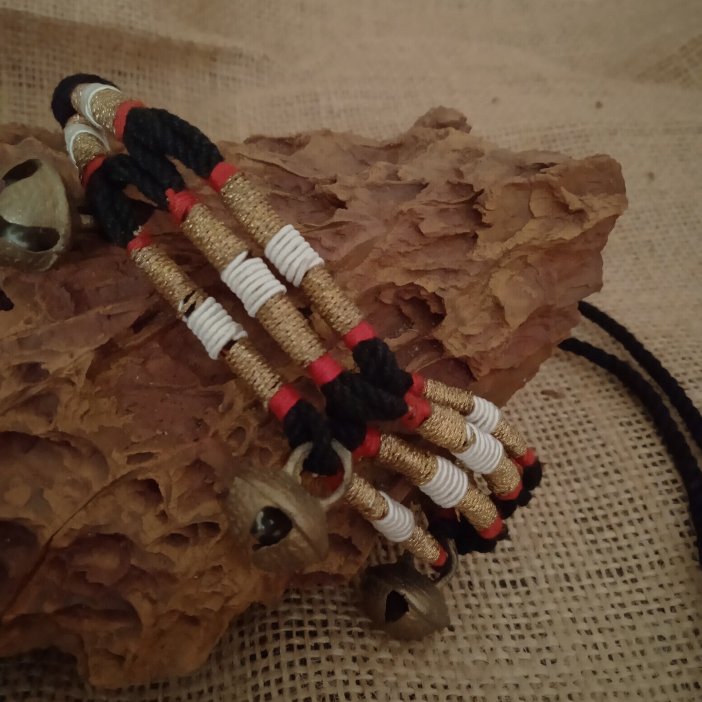 Ghungroo Choker - Black
