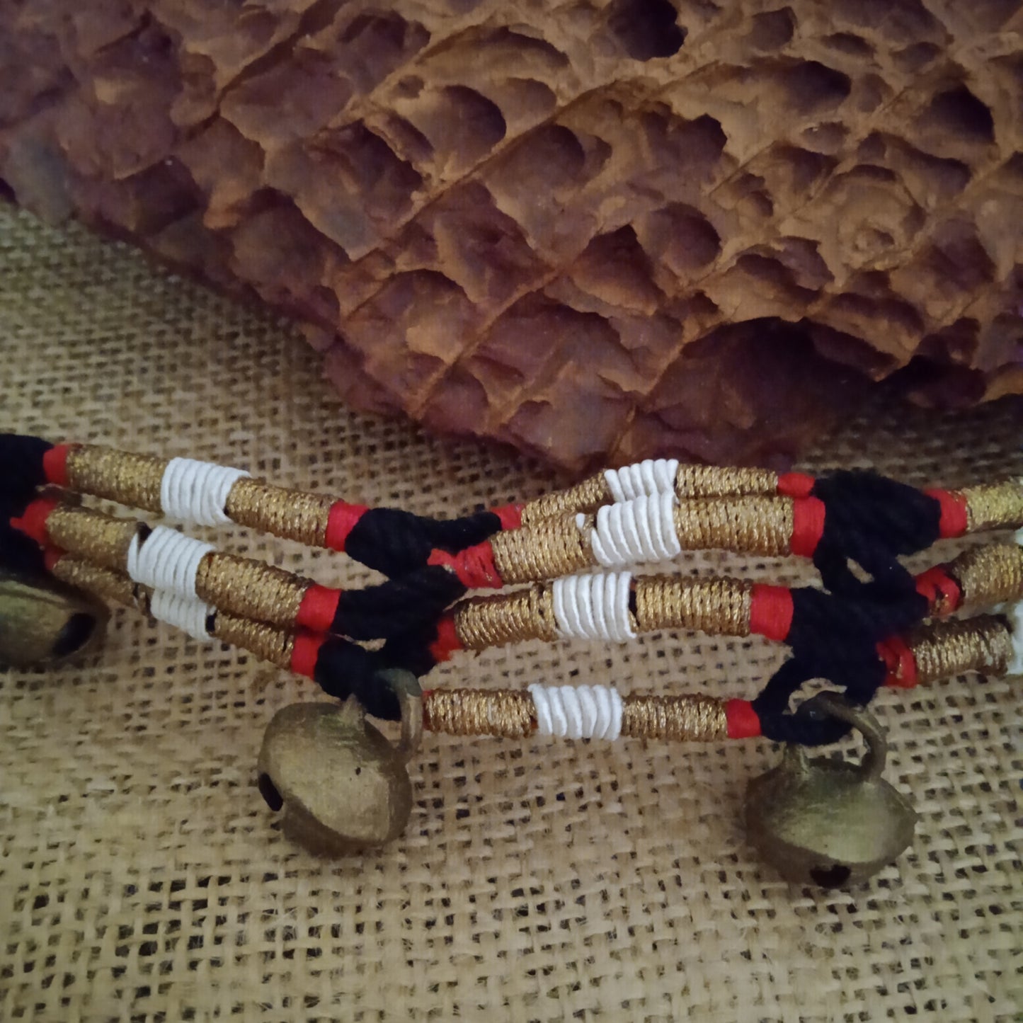 Ghungroo Choker - Black