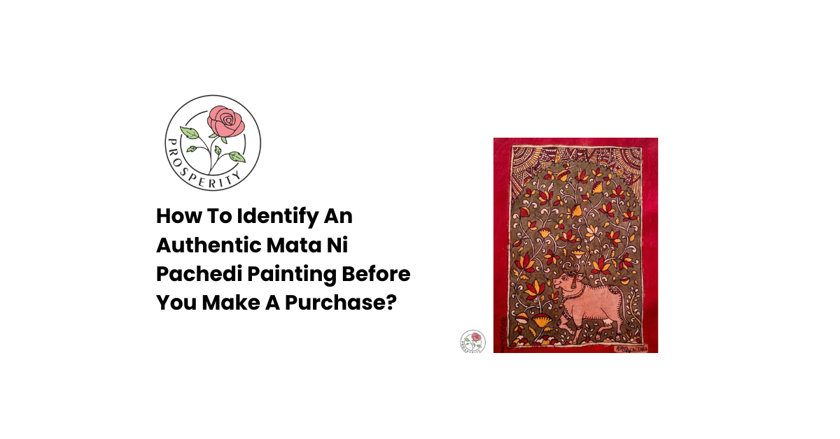 How to Identify an Authentic Mata Ni Pachedi Painting – Prosperitymirra