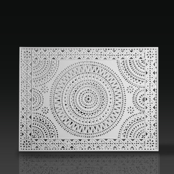 Mandala Lippan Art Frame ( 4 ft x 3ft)