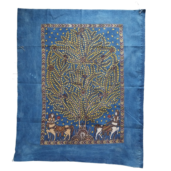 Tree of Life with Deities and Nature - Mata ni Pachedi Painting
