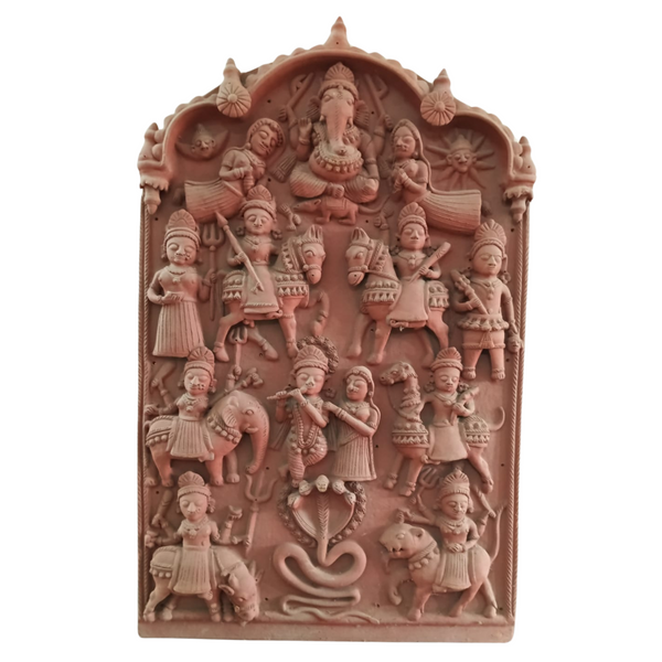 DashaDevata Molela Terracotta Mural