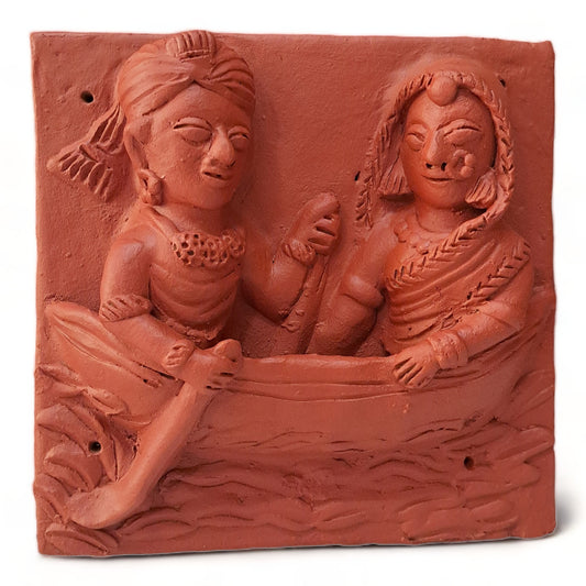Boating - Terracotta Panel