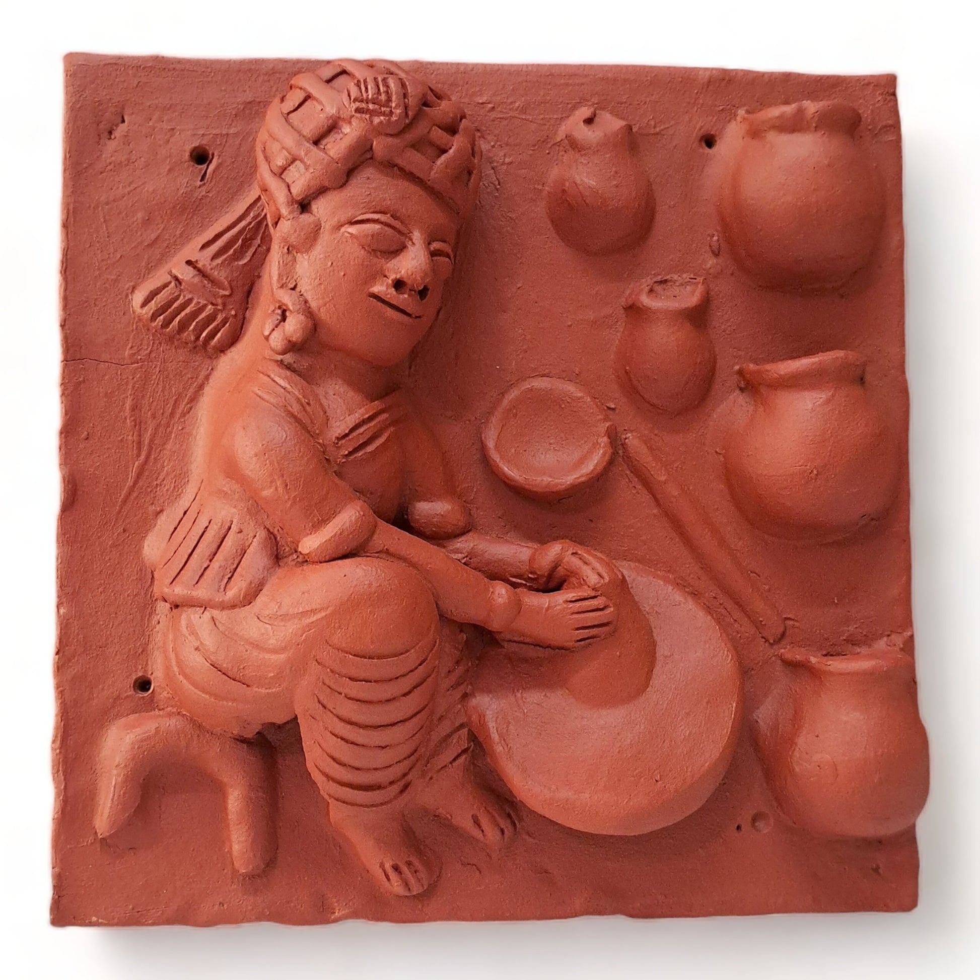 Potter/Kumhar - Terracotta Panel