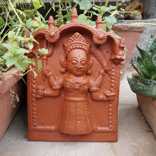 Terracotta Standing Goddess Panel