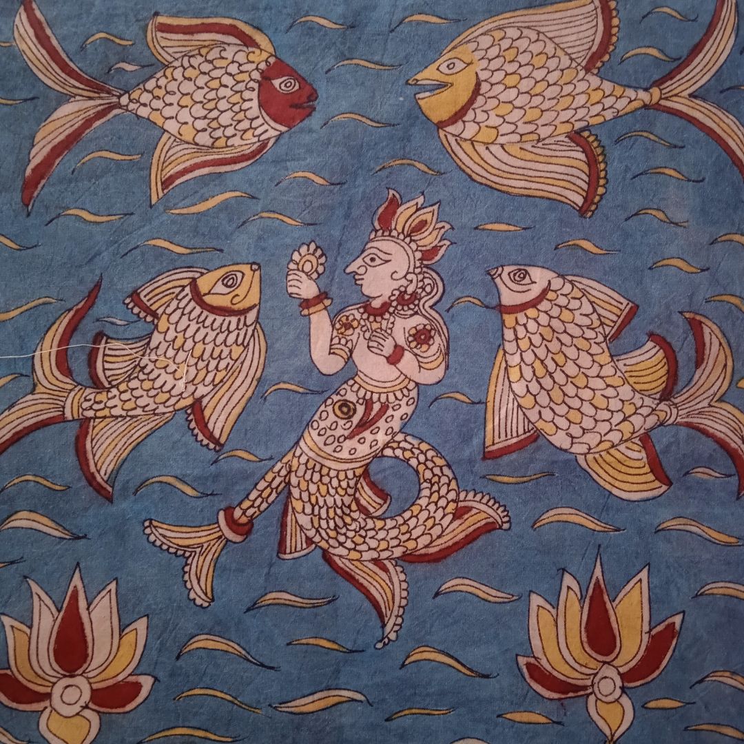 Water Fairy - Mata ni Pachedi Painting