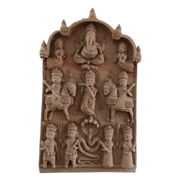 Sacred Seven Molela Terracotta Mural