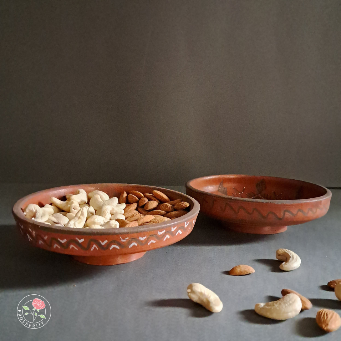 Khavda Plates - Set of 2. Design 3
