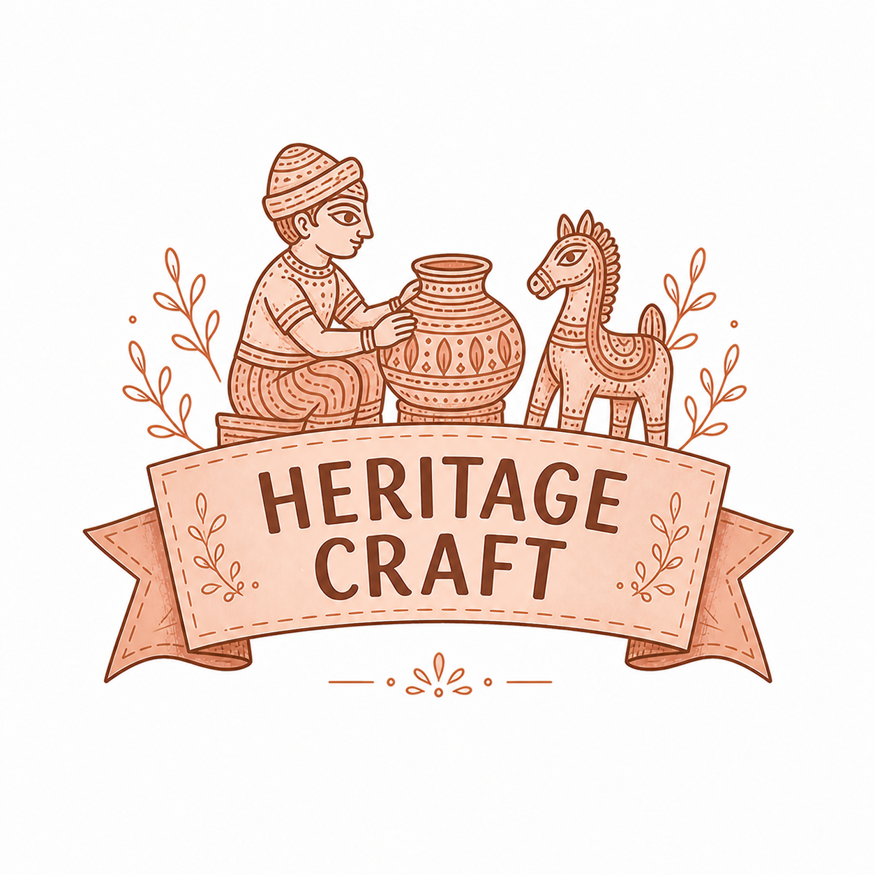 Buy Heritage Crafts of India - Mata ni Pachedi, Terracotta Art, Lippan ...