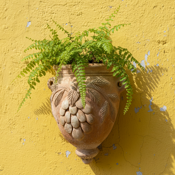 Terracotta Rustic Fruity Wall Planter