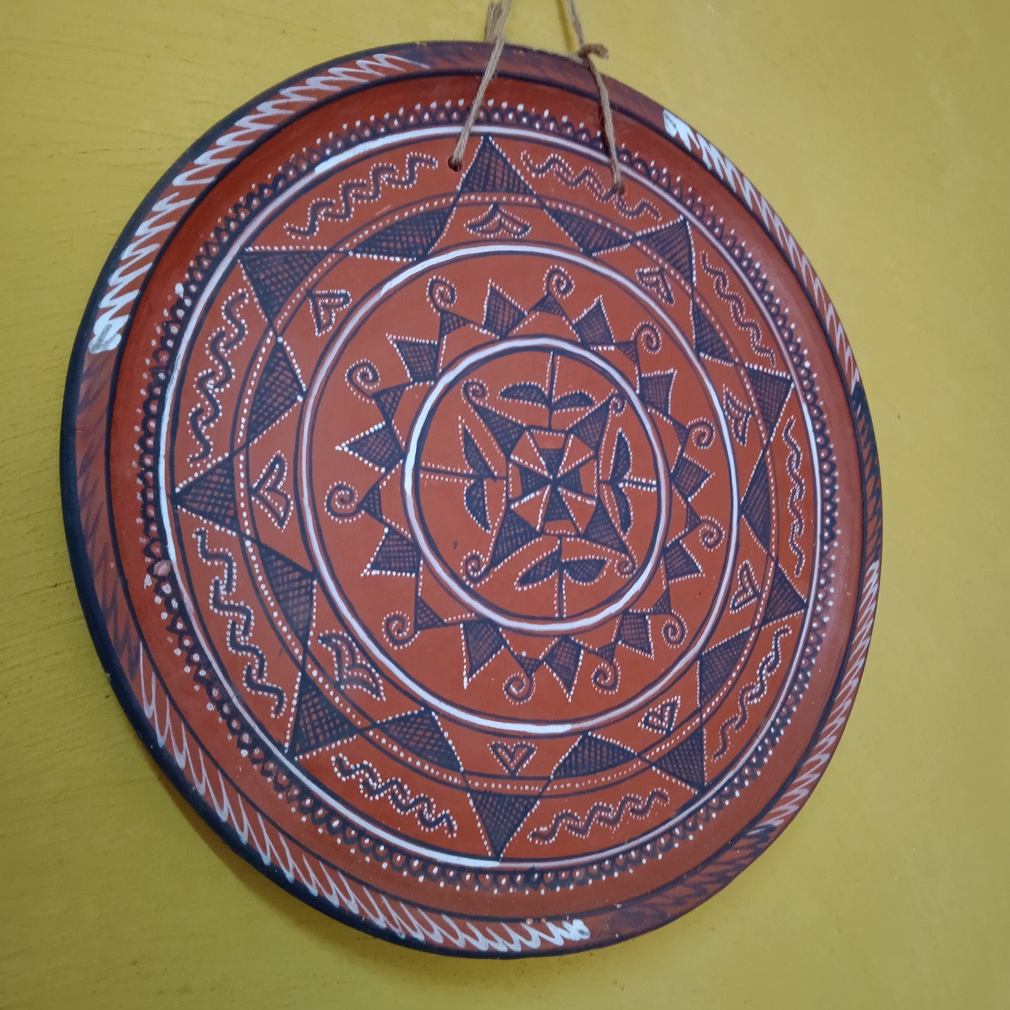 Khavda Painted Terracotta Wall Plate