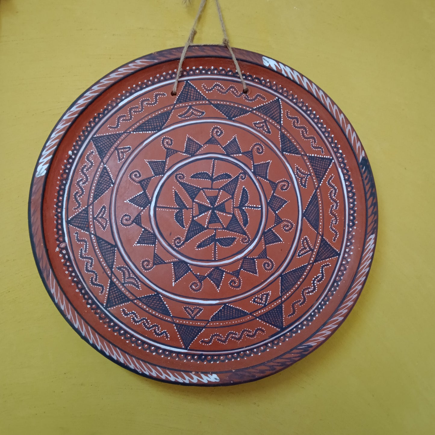 Khavda Painted Terracotta Wall Plate