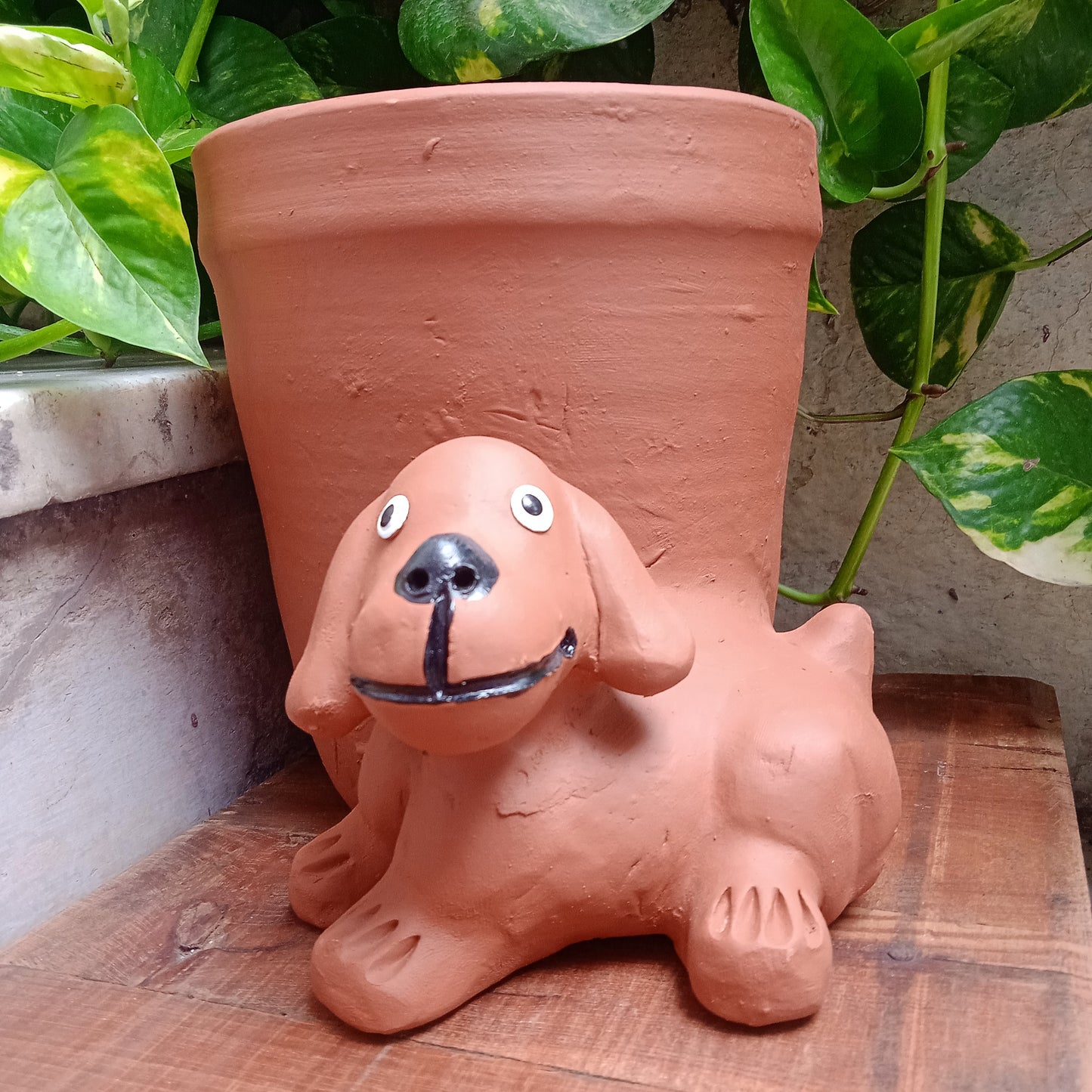 Painted Dog planter