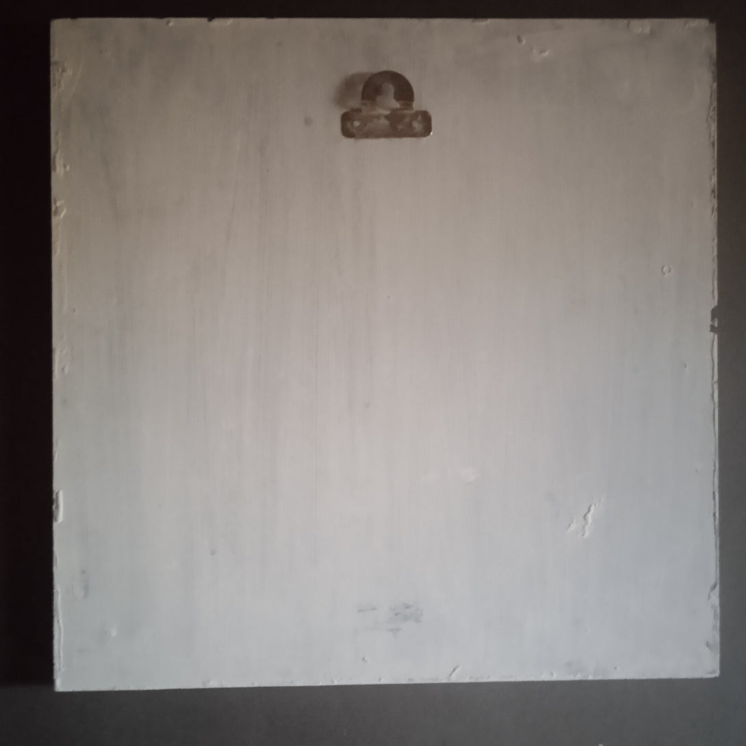 Mandala - Lippan/Mud n Mirror work frame ( 12" x 12" x 0.5")