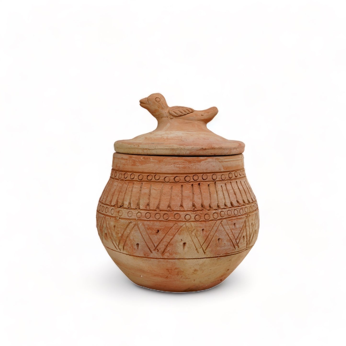 Terracotta Salt/Sugar Jar - Sparrow