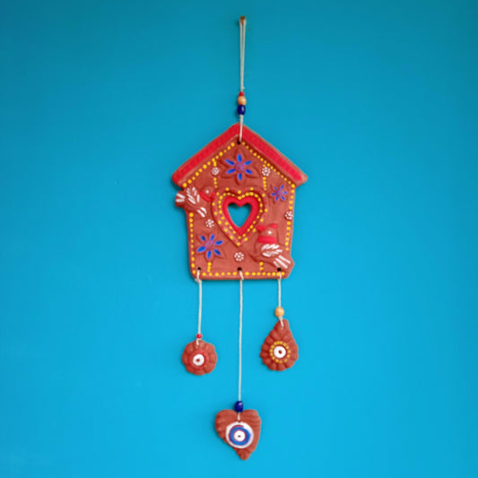 House - Terracotta Wall Hanging