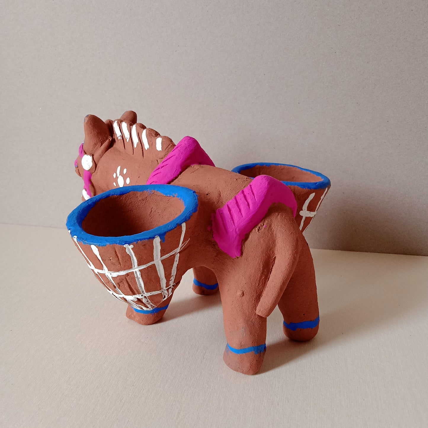 Donkey -Terracotta Figurine