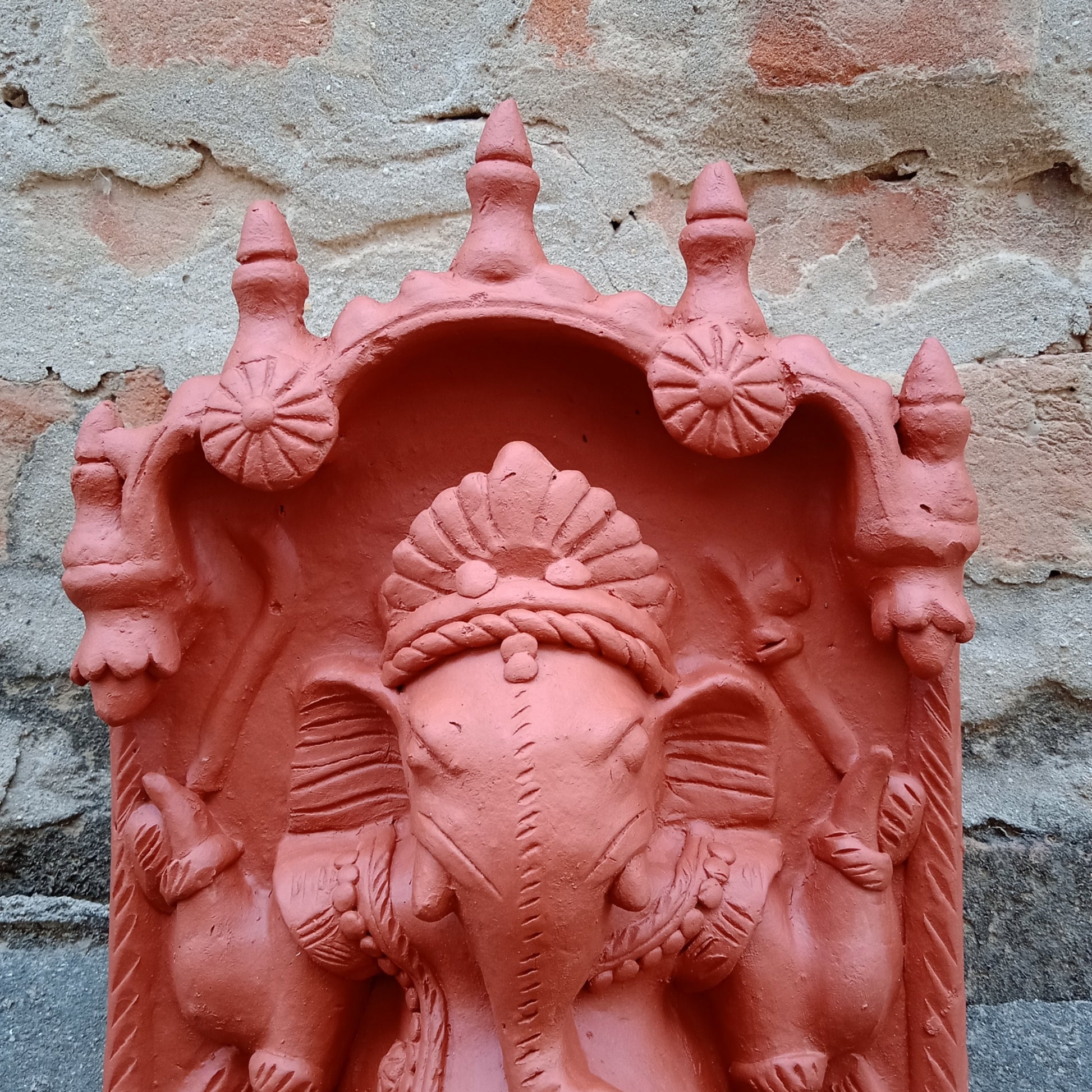 Ganesha - Terracotta Plaque 2