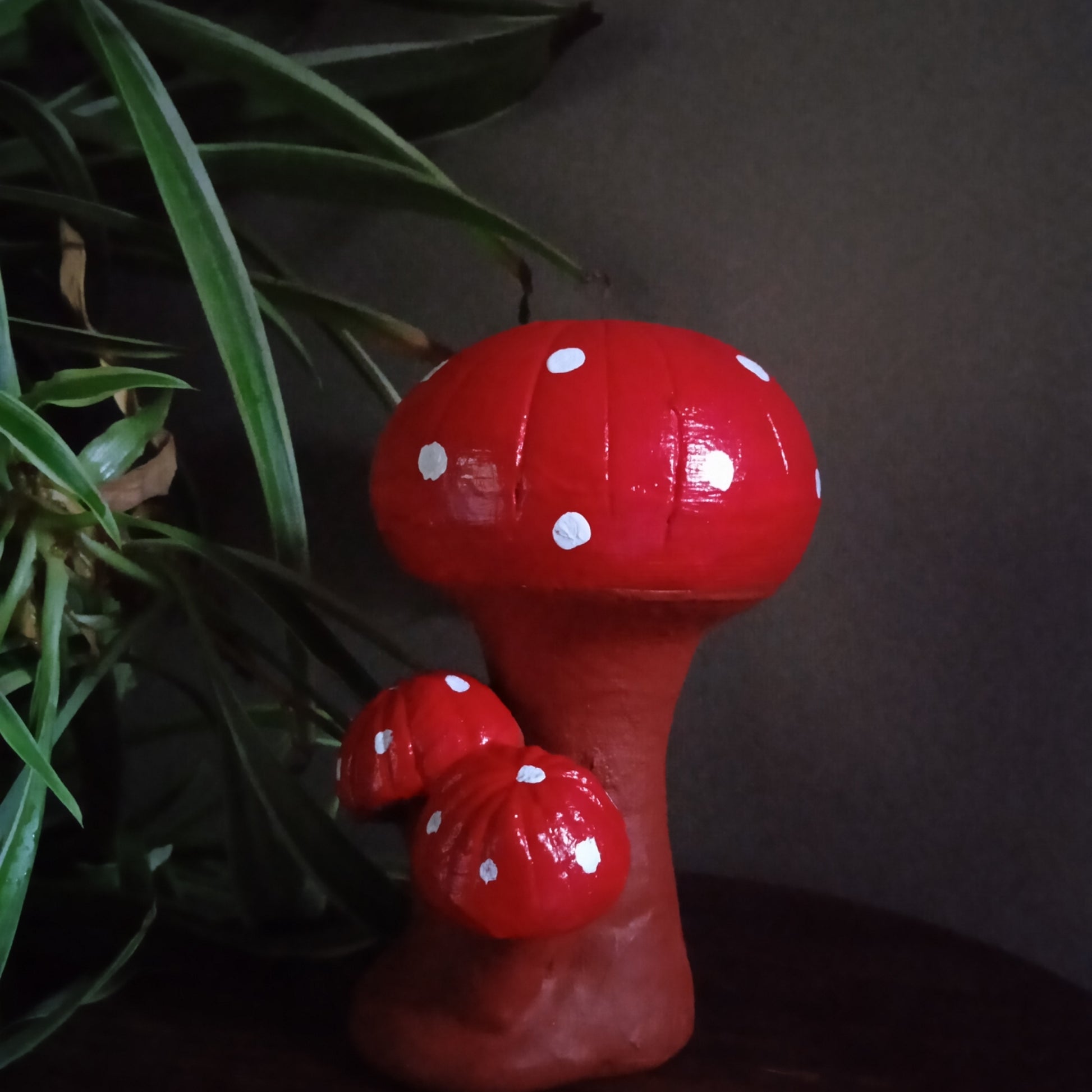 Terracotta Mini Mushroom 4"