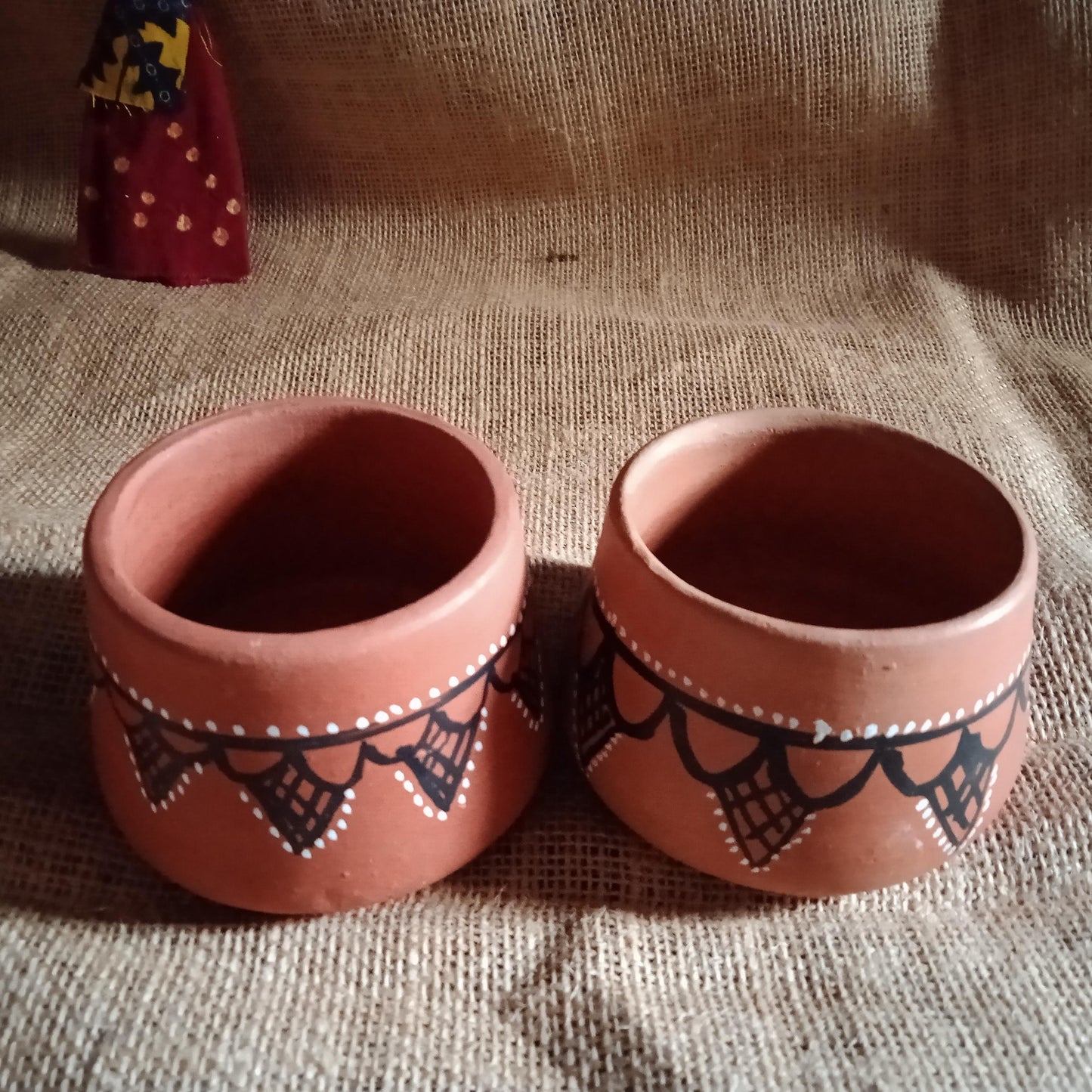 Gundiyali Painted Bowls (Set of 2) - 1