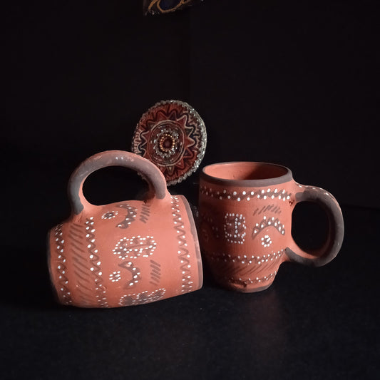 Khavda Painted Cups (Set of 2) - 2