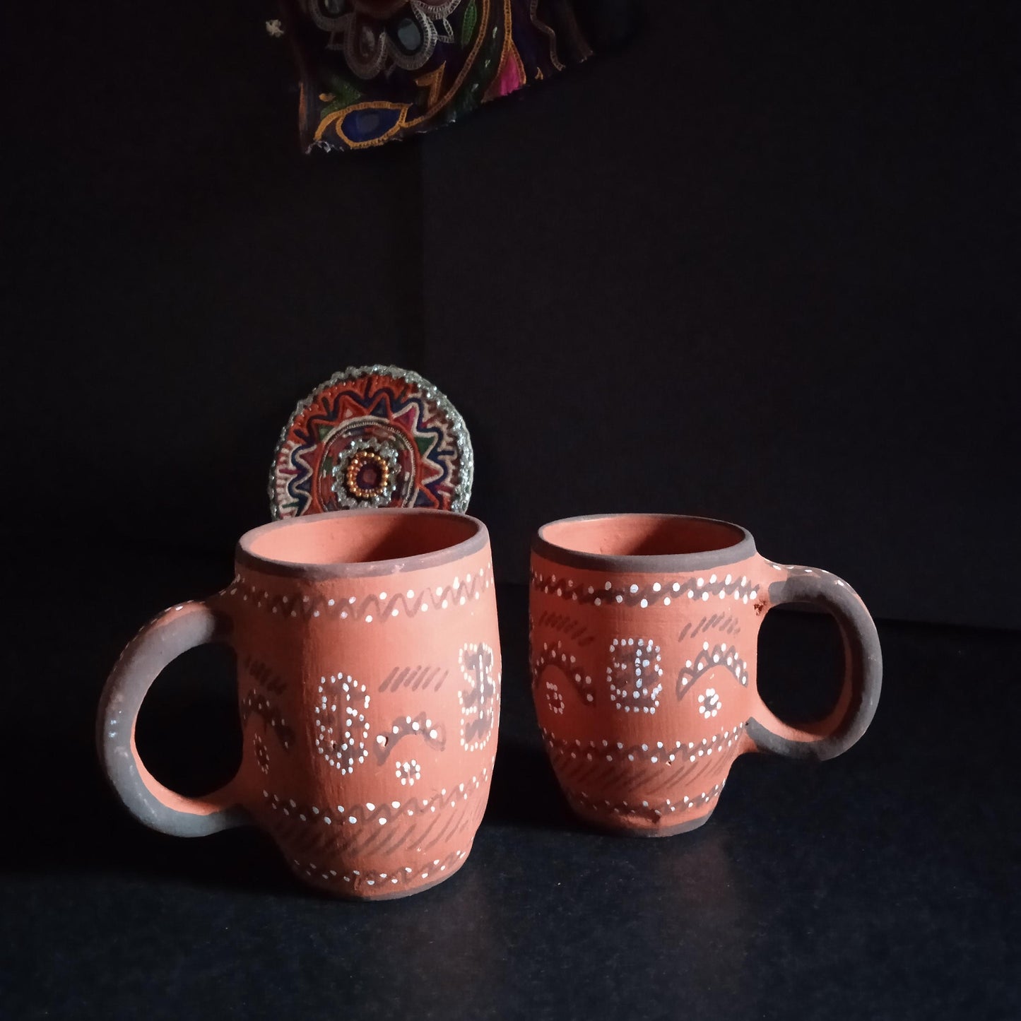 Khavda Painted Cups (Set of 2) - 2