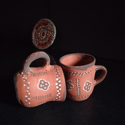 Khavda Painted Cups (Set of 2) - 3
