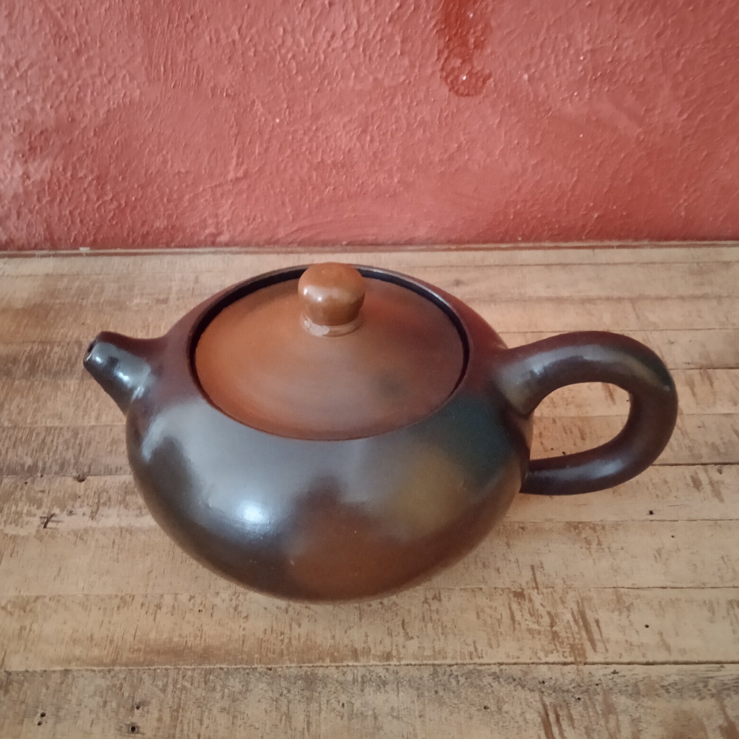Terracotta Shaded Tea pot
