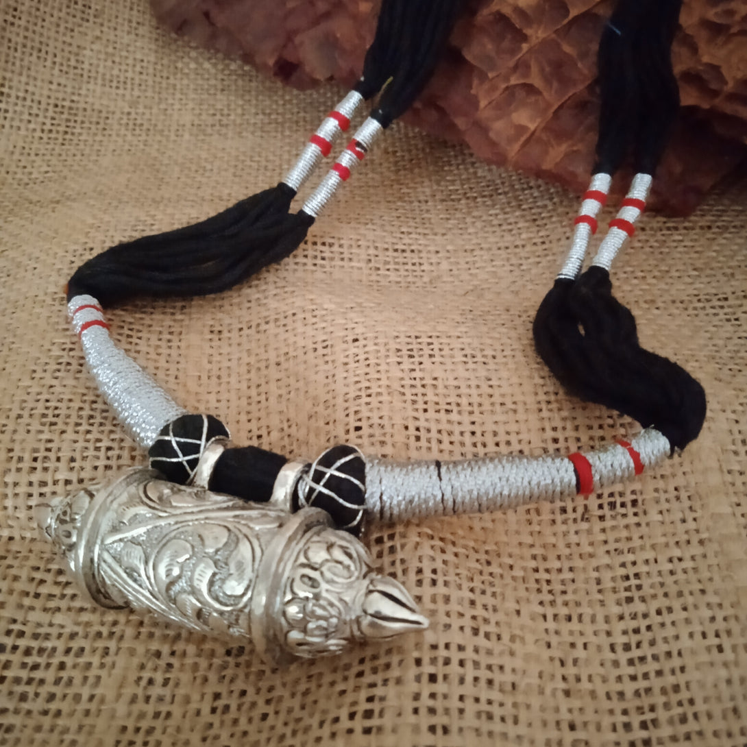 Amulet Necklace - Black