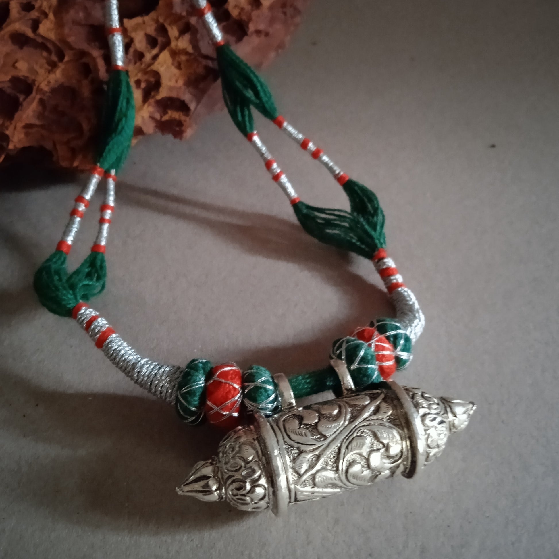 Amulet Necklace - Green