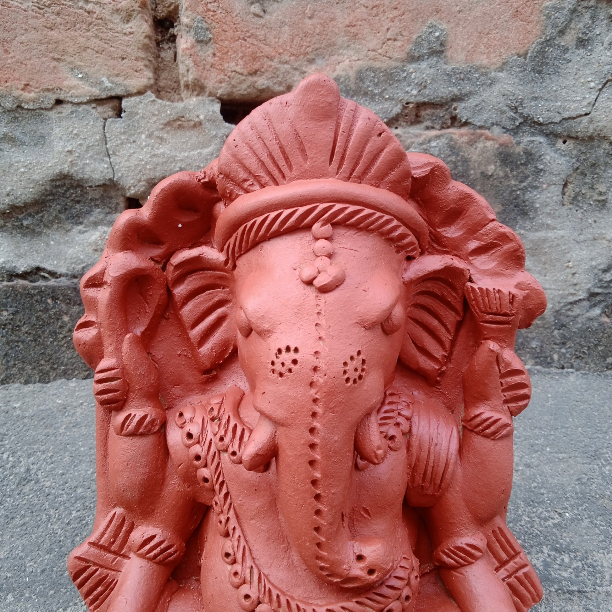 Terracotta Ganesha 9"