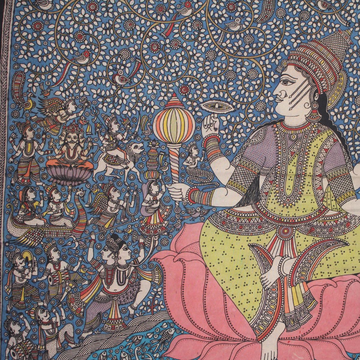 Prosperity  - Mata ni Pachhedi Painting - 35” W * 45” H